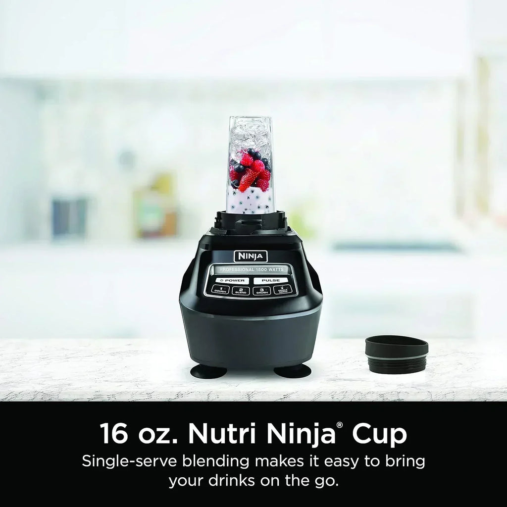 Ninja Mega Kitchen System 1500 Watt 72 Ounce Full Size Blender and 8 Cup Food Processor