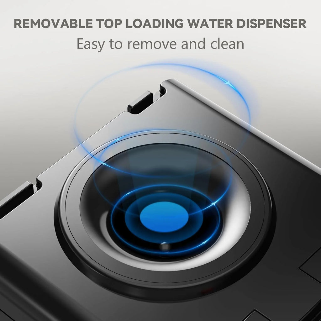 Euhomy Hot and Cold Water Dispenser, top-loading water dispenser, suitable for 3/5 gallon water bottles