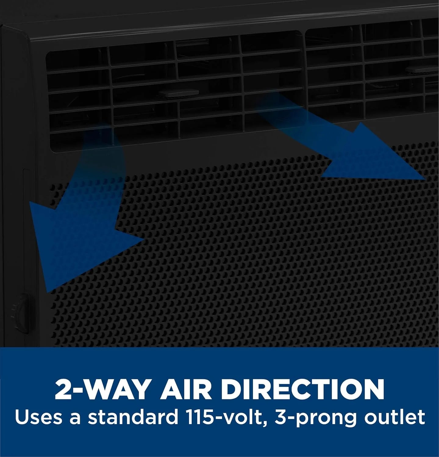 GE Window Air Conditioner Unit, 6,000 BTU for Small Rooms up to 250 sq ft. with Adjustable Fan and Cooling Settings, Perfect for Small Bedroom or Living Room, Easy Install Kit Included, White