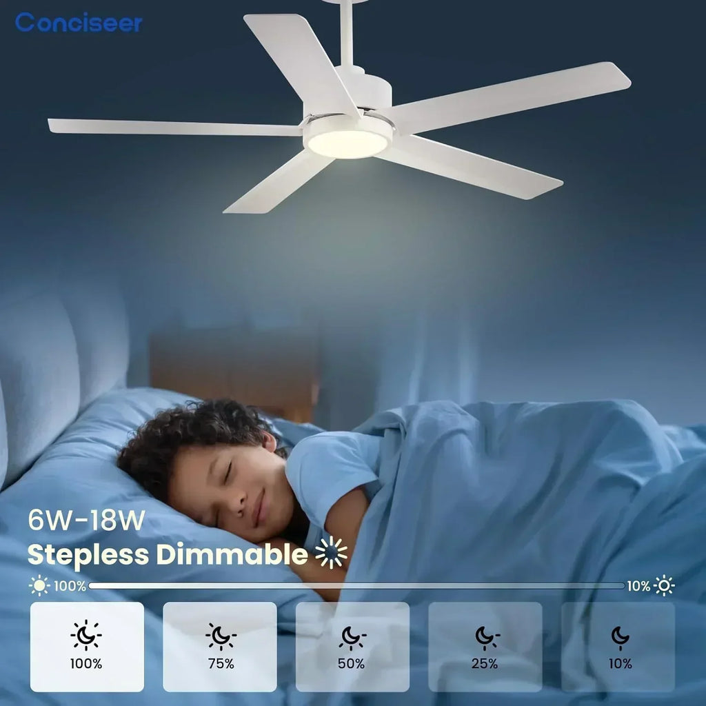 Modern ceiling fan 72 inch bedroom living room library cafe outdoor/industrial