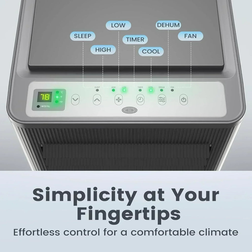 Air Choice Portable Air Conditioner 10000 BTU Air Conditioner Portable for Room Up to 450 Sq.Ft