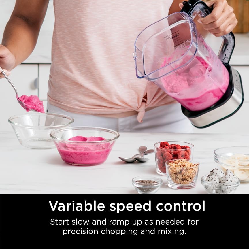 Ninja Mixer and Food Processor Combination Bowl 6 Features 72 Ounce Pitcher