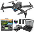 GPS Drones with Camera for Adults 4K, Brushless Motor FPV RC Quadcopter with Auto Return, Follow Me, Headless Mode, 50 Mins Long Flight, Lightweight and Foldable Drone for Beginner