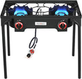 Vivicreate High Pressure Propane Gas Regulator Outdoor Camping BBQ Grill Stove Burner Gas Stoves
