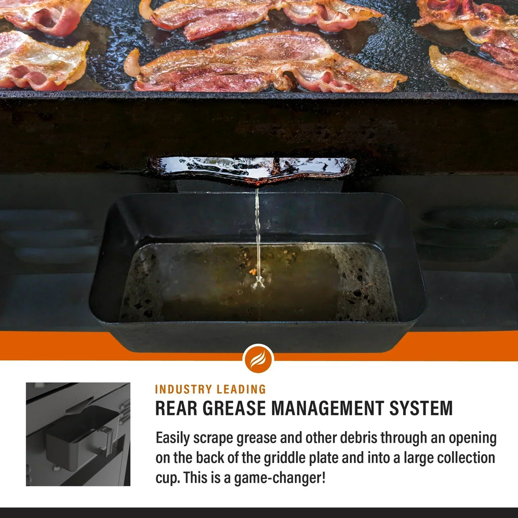 Blackstone 4-Burner 36 Propane Griddle with Air Fryer and Hood