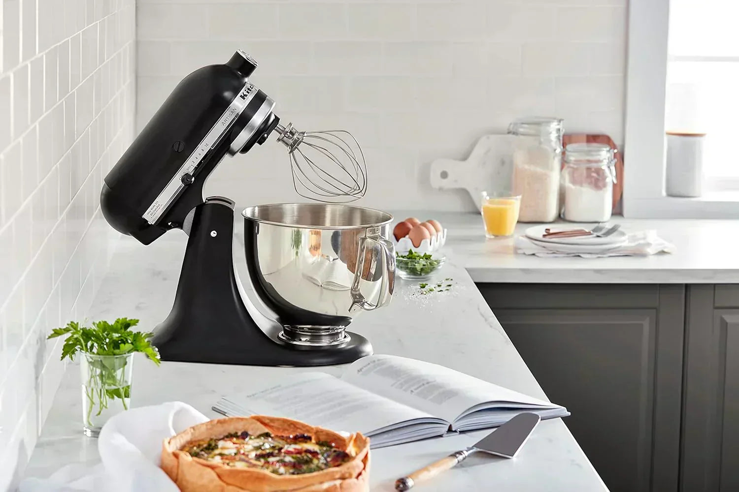 KitchenAid Artisan 5-Quart Tilt-Head Stand Mixer with Pour Flap