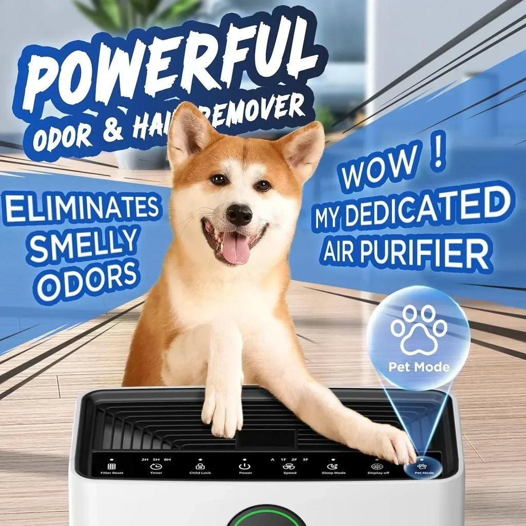 Air Purifiers for Home Large Room up to 2200sq.ft MOOKA Air purifier for Home Pets