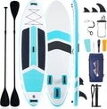 Sweetcrispy Inflatable Stand Up Paddle Board with Premium SUP Paddleboard Accessories,2-in-1 Paddle