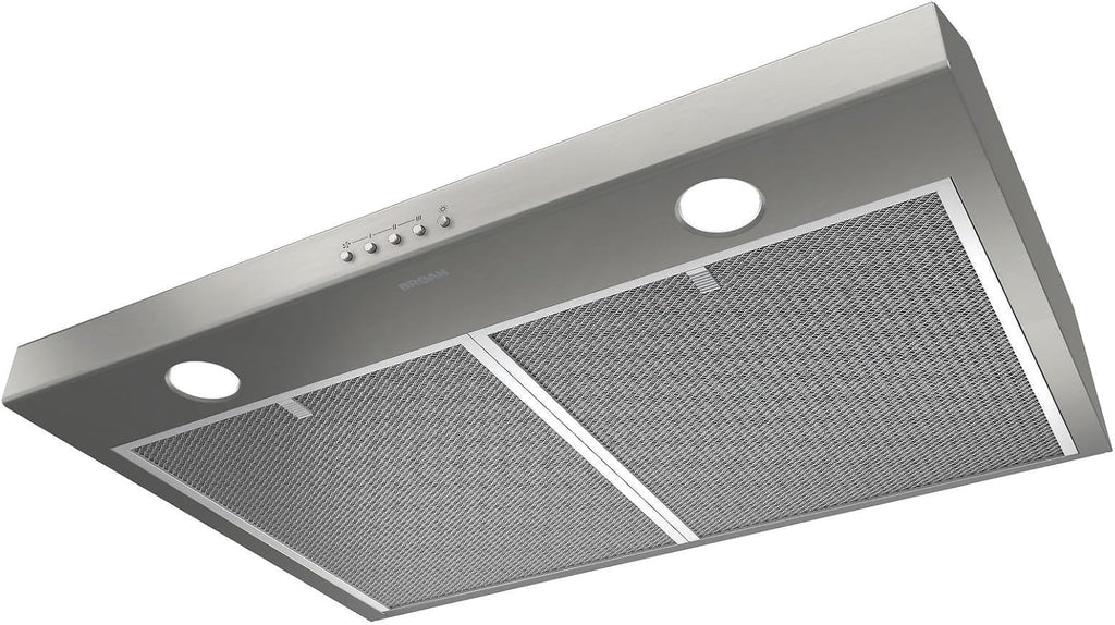 Broan-NuTone Three-Speed Glacier Undercabinet Range Hood with LED Light, ADA Compliant