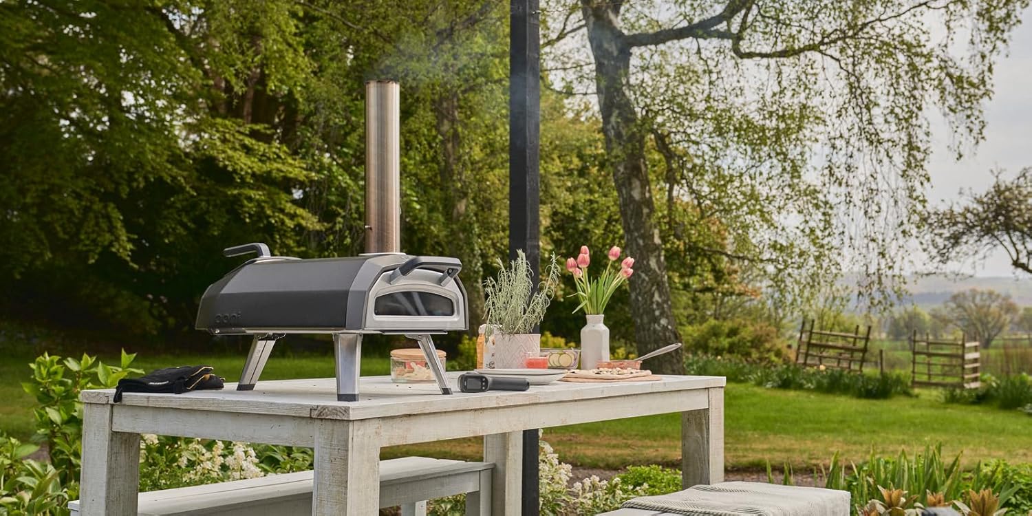 Ooni Karu 12 Multi-Fuel Outdoor Pizza Oven 12 Inch Pizzas in 60 Seconds Portable Wood