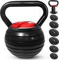 Yes4All Adjustable Kettlebell Kettle Grip Kettlebell Handle Convert to Kettlebells Weight Set