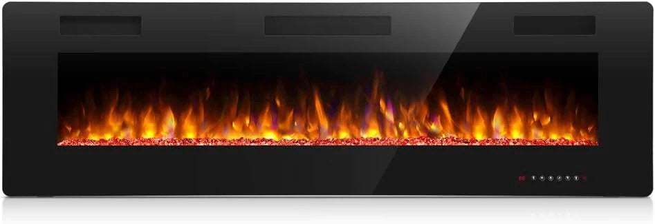 Antarctic Star 42 Inch Electric Fireplace in-Wall Recessed and Wall Mounted