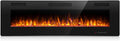 Antarctic Star 42 Inch Electric Fireplace in-Wall Recessed and Wall Mounted