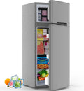 4.5 Cu.Ft Mini Fridge with Freezer 2 Door Compact Refrigerator Small Fridge