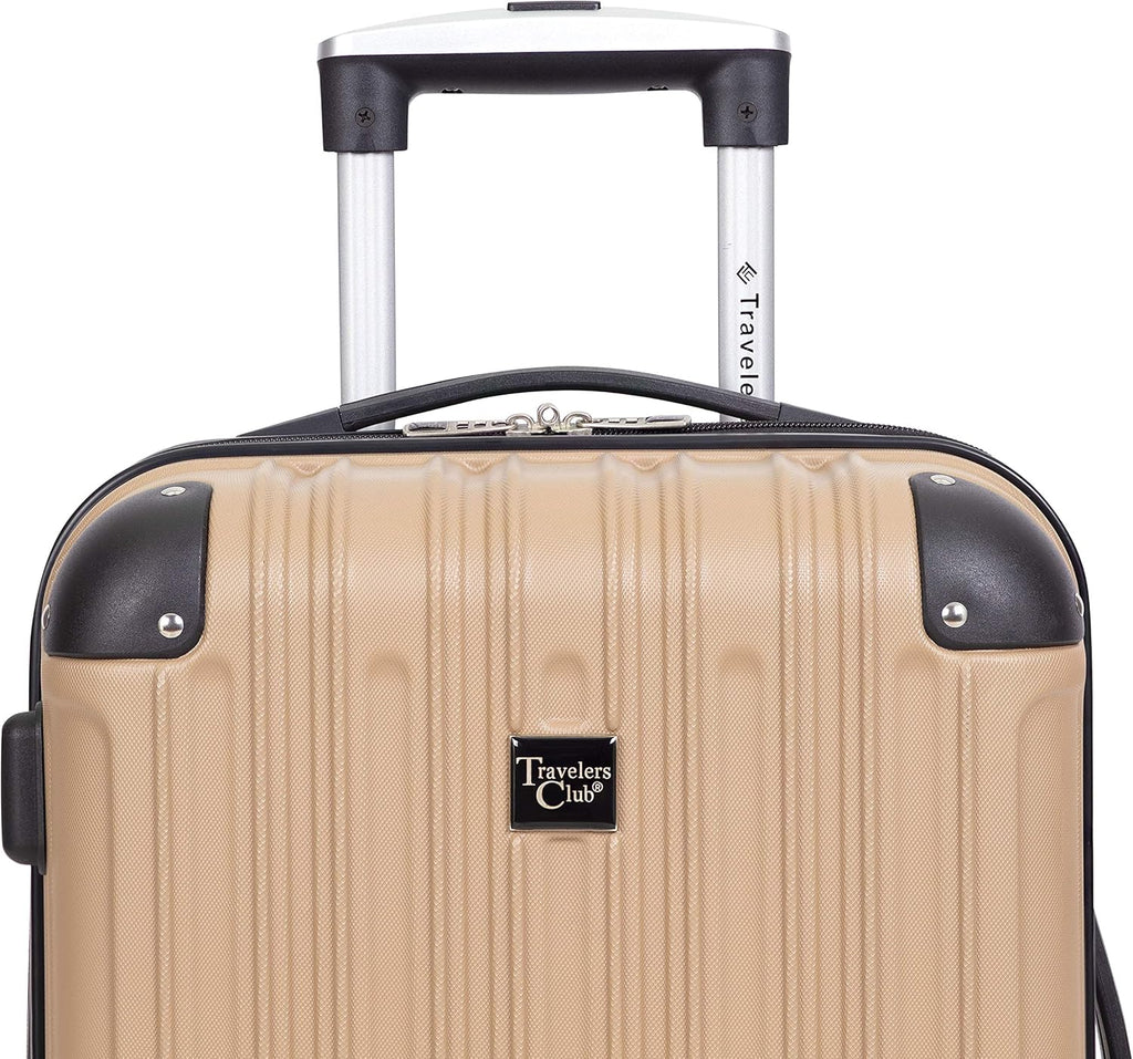 Hardside Travel Luggage Lilac Set of 4
