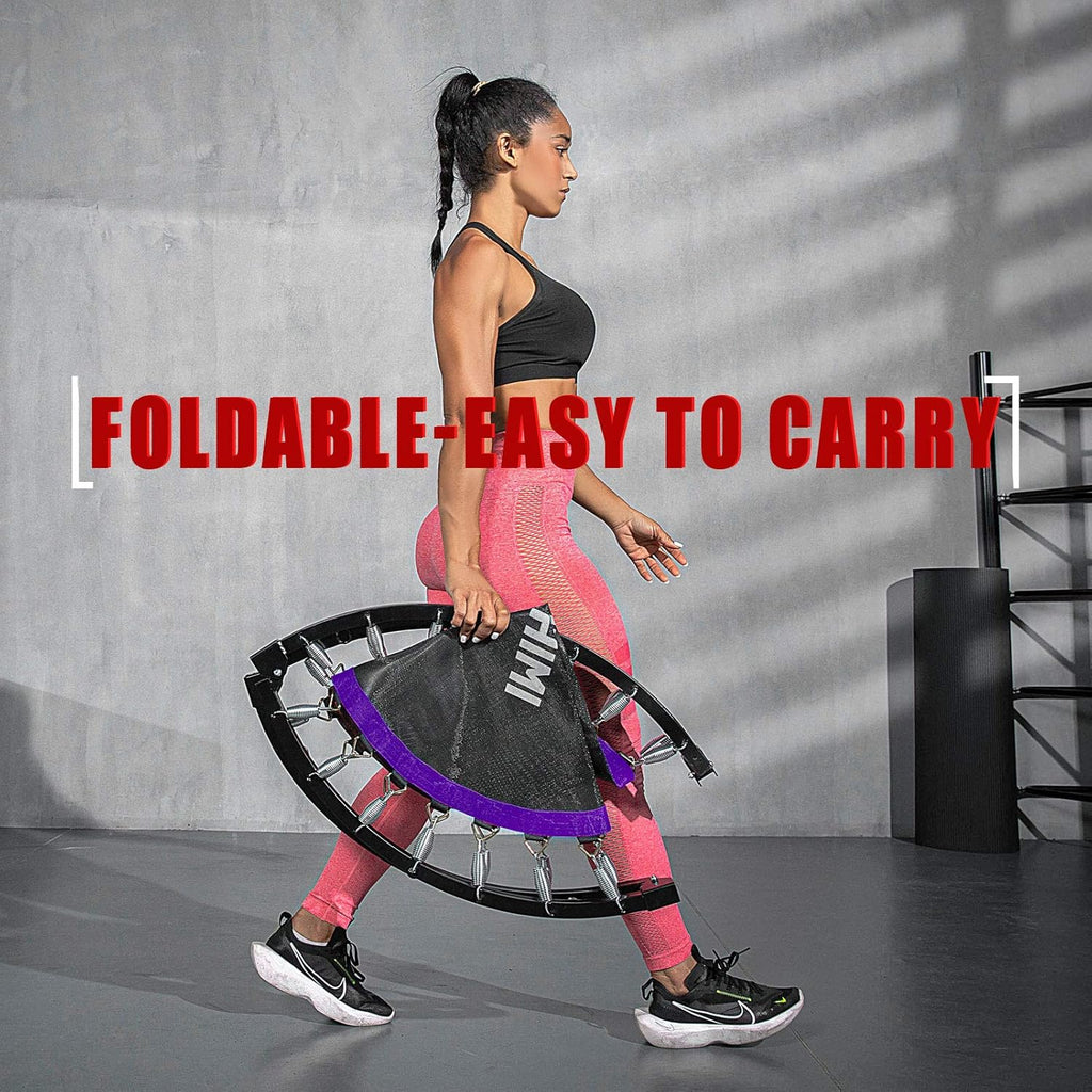 Kanchimi 40 48 Folding Mini Fitness Indoor Exercise Workout Rebounder Trampoline
