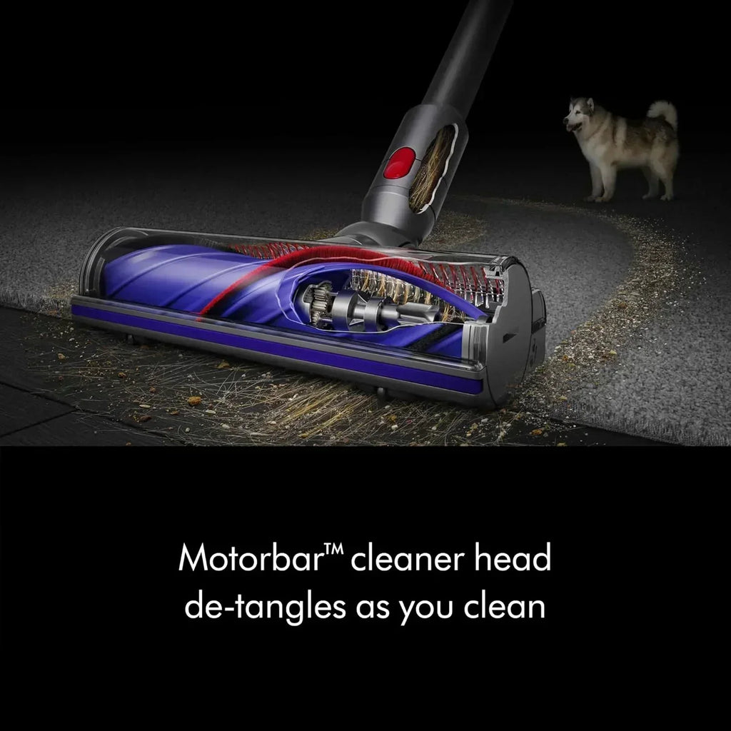 Cordless vacuum cleaner silver/nickel