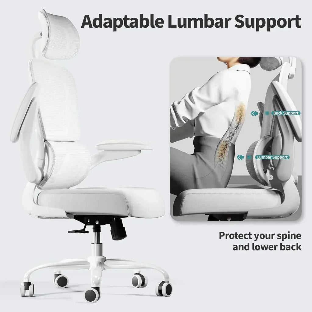 Office Chair Ergonomic Desk Chair 330 lbs Home Mesh Desk Chair Comfortable Gaming Chair