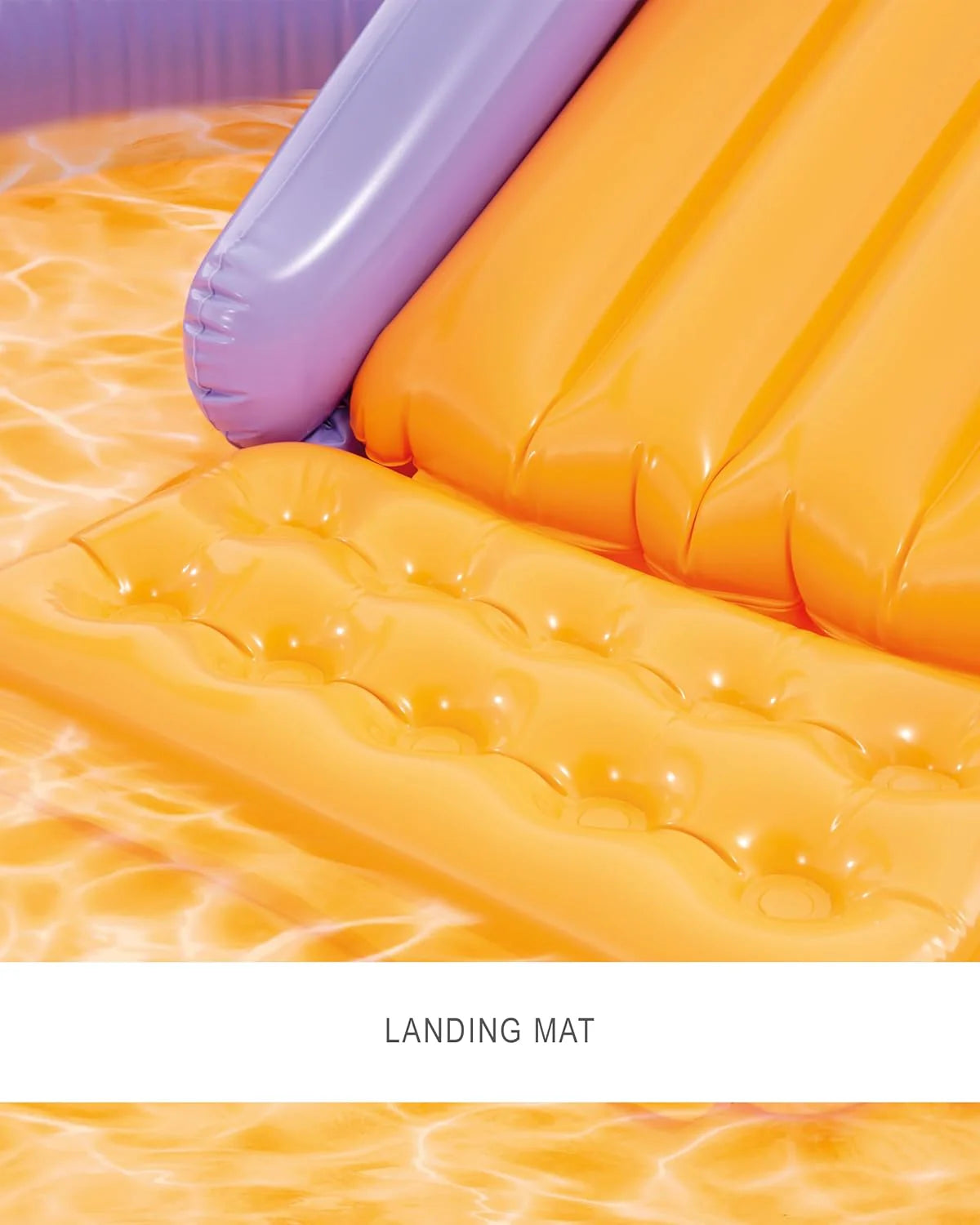 Intex 96 x 78 x 28 Inflatable Jungle Adventure Play Center Spray Kiddie Pool - Backyard Kids Water Slide, Outdoor Blow-Up Splash Pad for Toddlers
