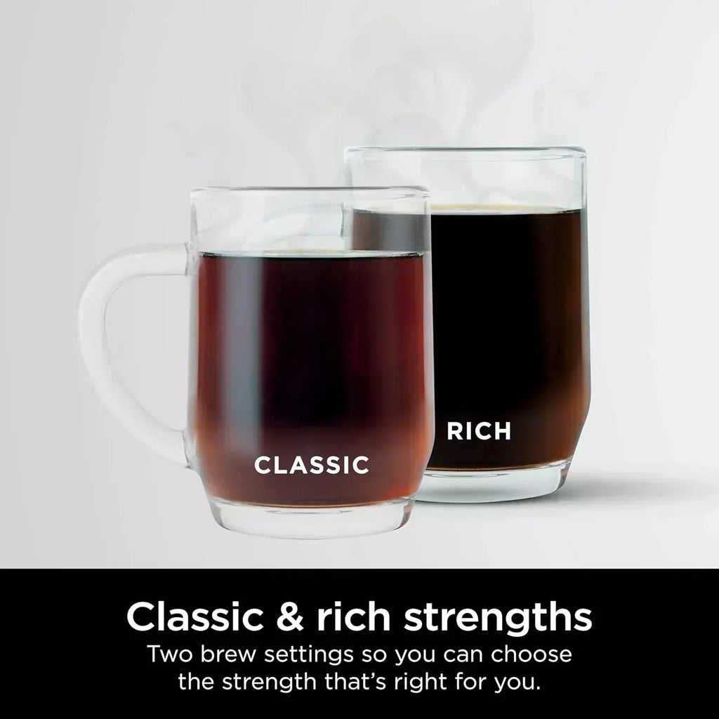 Programmable Coffee Brewer with 2 Brew Styles Adjustable Warm Plate and Delay Brew