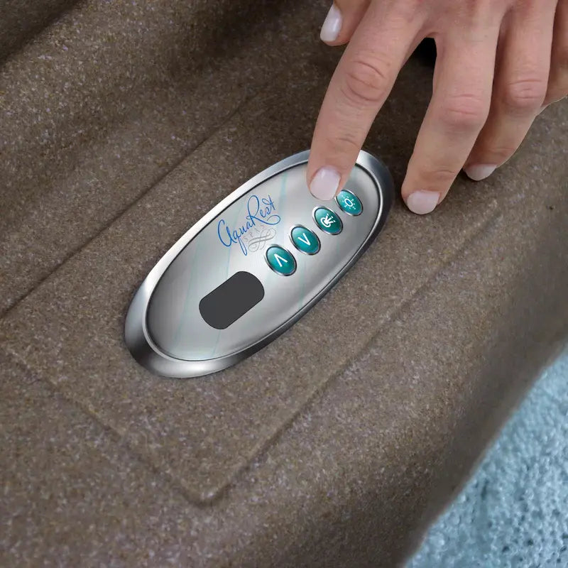 Aquarest Spas Jet Square Plug And Play Hot Tub with Ozonator