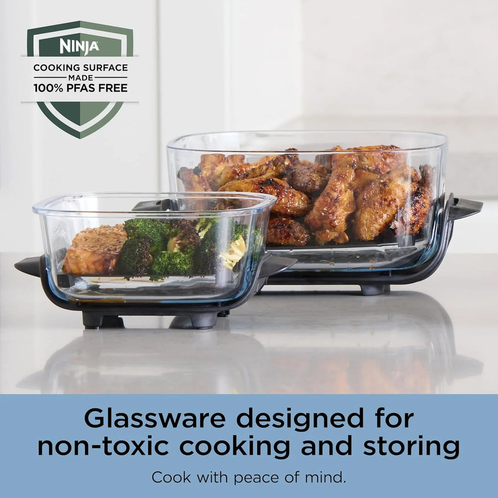 Ninja Crispi 4-in-1 Portable Glass Air Fryer Cooking System