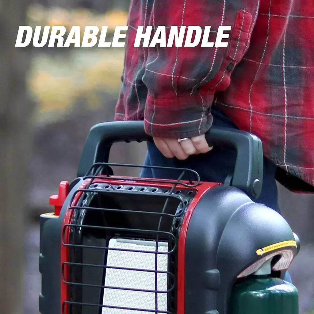 Portable Propane Radiant Heater 4000-9000 BTU for campers workshops patios and more