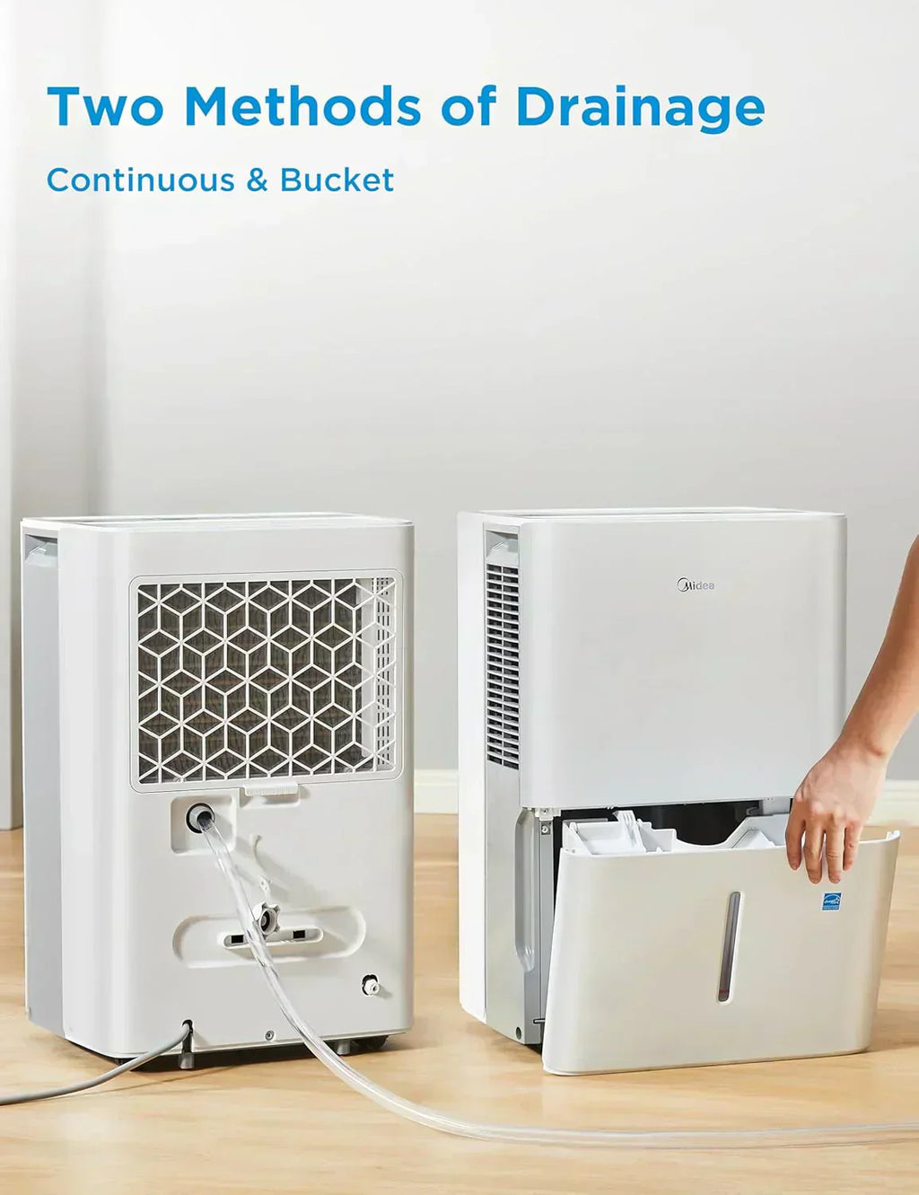 4,500 Sq. Ft.Dehumidifier for Basement Energy Star Certified With Reusable Air Filter 50 Pint