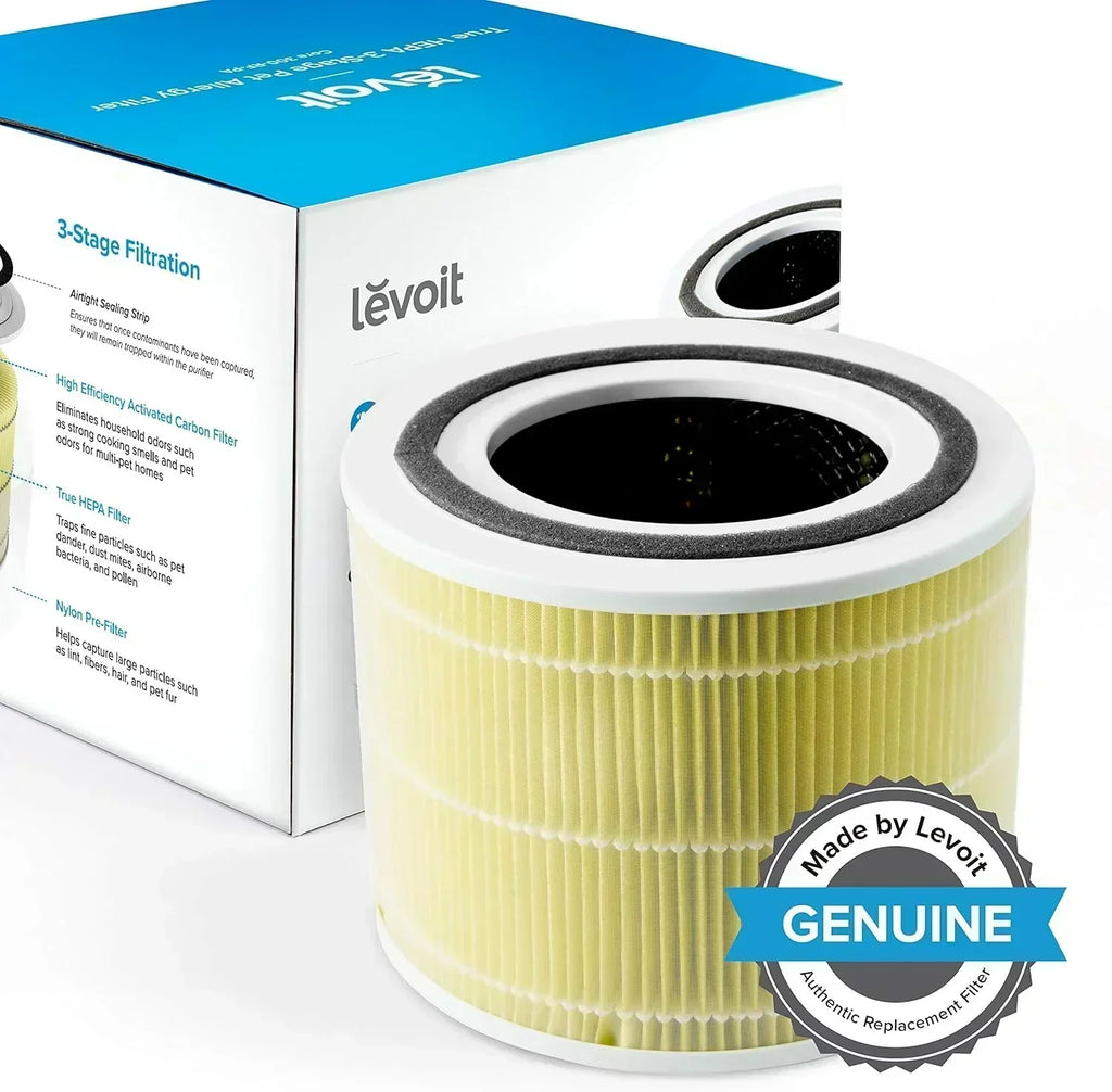 Air Purifier for Bedroom Allergies and Pet Hair 56W High Torque Motor