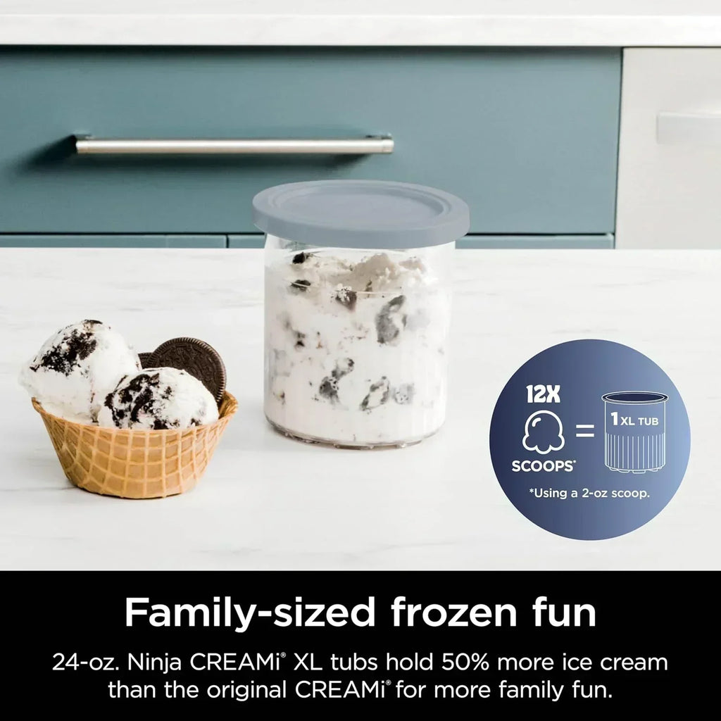 Ninja NC301 CREAMi Ice Cream Maker for Gelato Mix-ins Milkshakes Sorbet Smoothie Bowls More