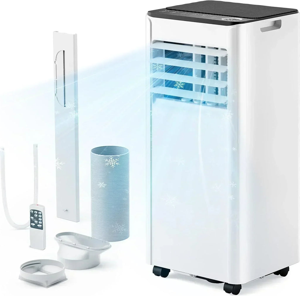 EUHOMY 8,000 BTU Portable Air Conditioners 4-in-1 Portable AC Unit Up to 350 Sq.Ft