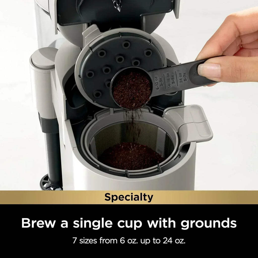 Ninja Single Serve Coffee Maker 56 oz Reservoir Stone