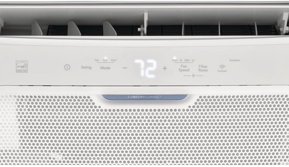 Frigidaire GHWQ103WC1 Inverter Quiet Temp Room Air Conditioner 10,000 BTU with Wi-Fi Connected