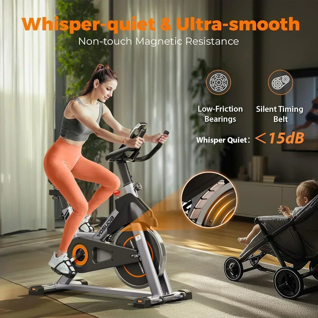 Arita brand fitness bicycle Home fixed fitness treadmill Low noise design tablet stand