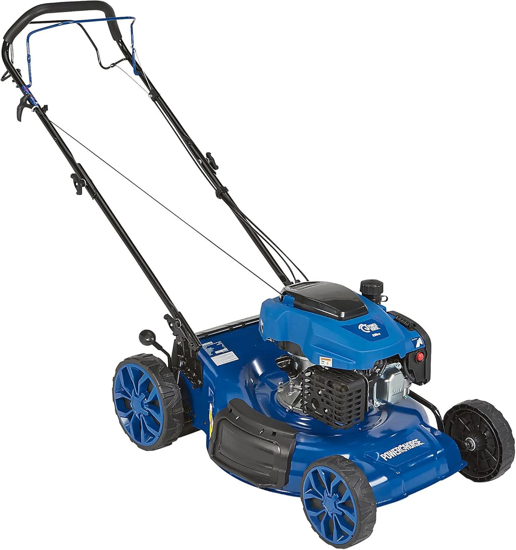 21-Inch 3-in-1 Self-Propelled Gas Lawn Mower 200cc 4-Stroke OHV Engine, Mulch, Bag