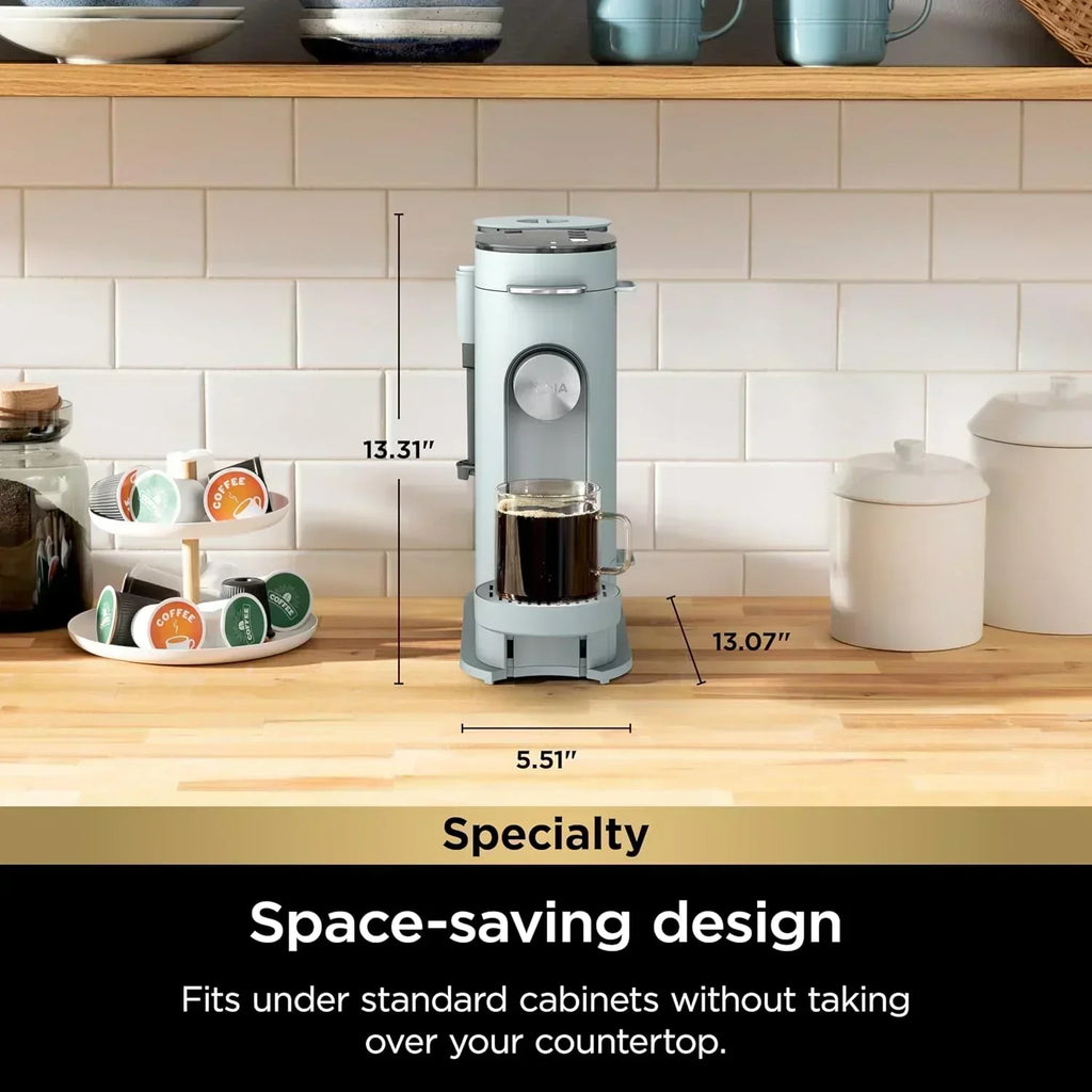 Ninja Single Serve Coffee Maker 56 oz Reservoir Stone