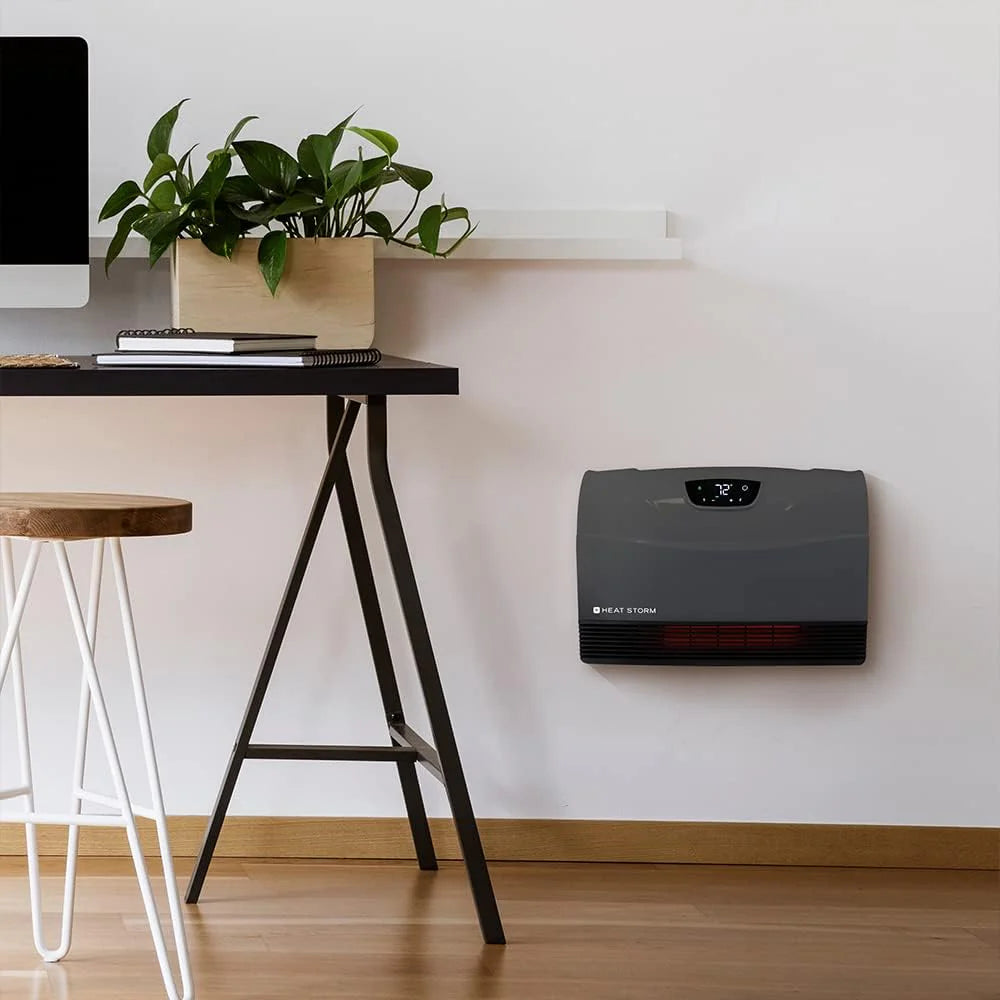 Heat Storm HS-1500-PHX-WIFI Infrared Heater, Wifi Wall Mounted