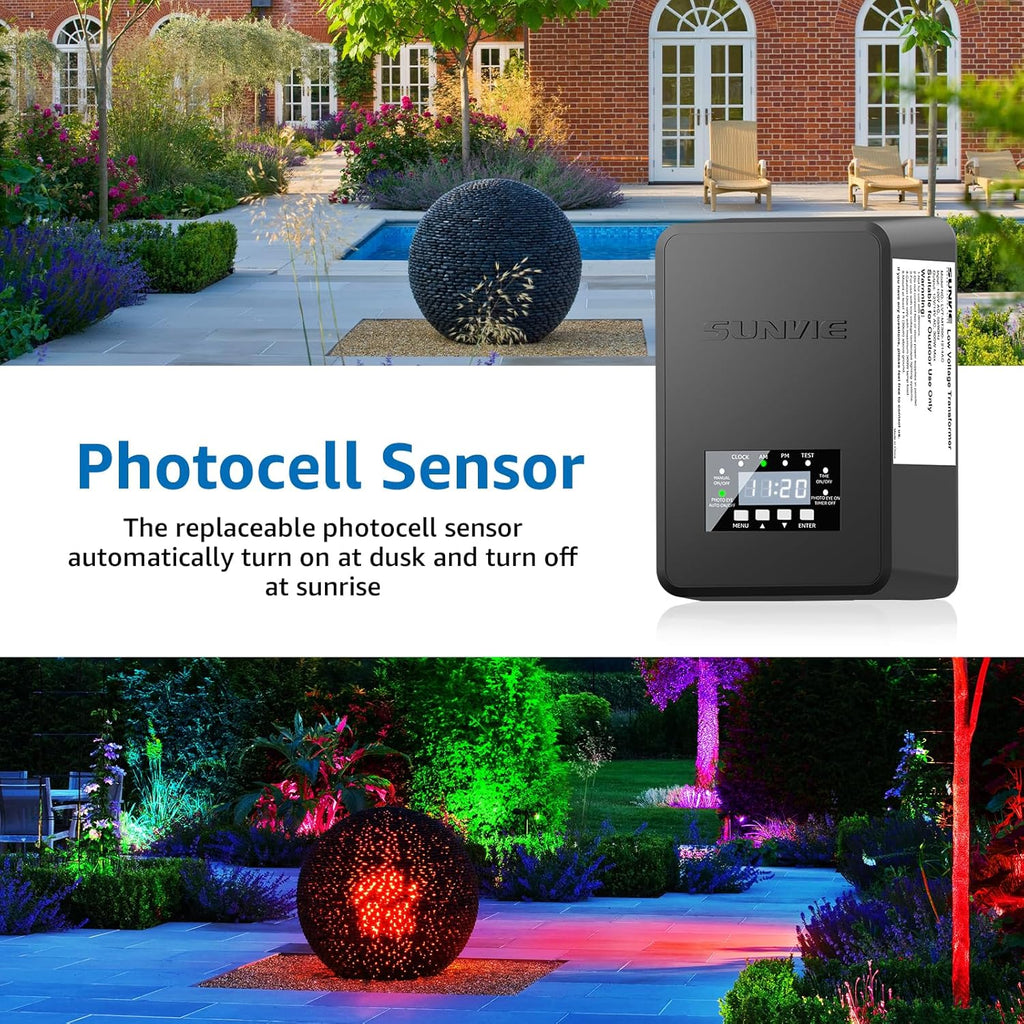 LED Landscape Lighting Kit Color Changing Waterproof Landscape Lights