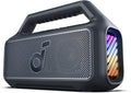 Outdoor Speaker, 80W, Subwoofer, BassUp 2.0, 24H Playtime, IPX7 Waterproof, Floatable, RGB Lights, USB-C, Custom EQ, Bluetooth 5.3, Portable for Camping, Beach, and Backyard