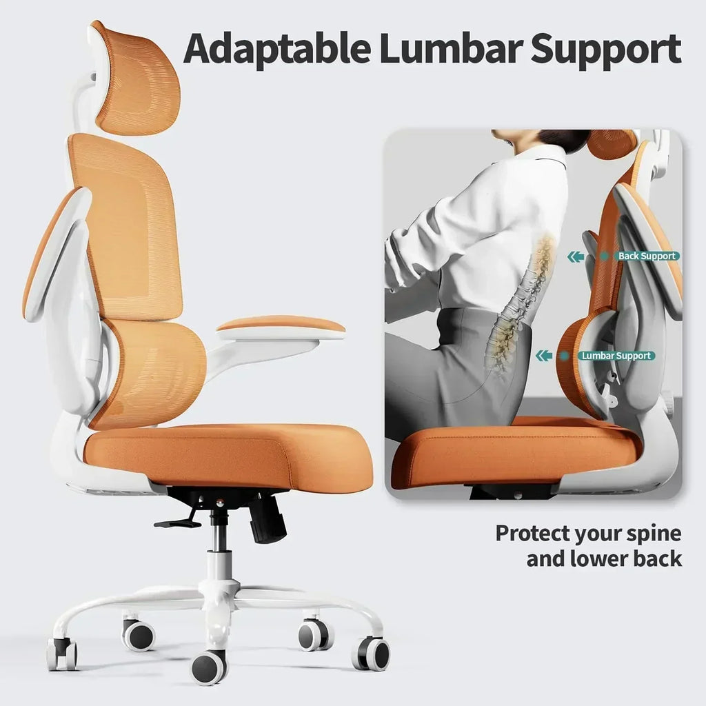 Office Chair Ergonomic Desk Chair 330 lbs Home Mesh Desk Chair Comfortable Gaming Chair