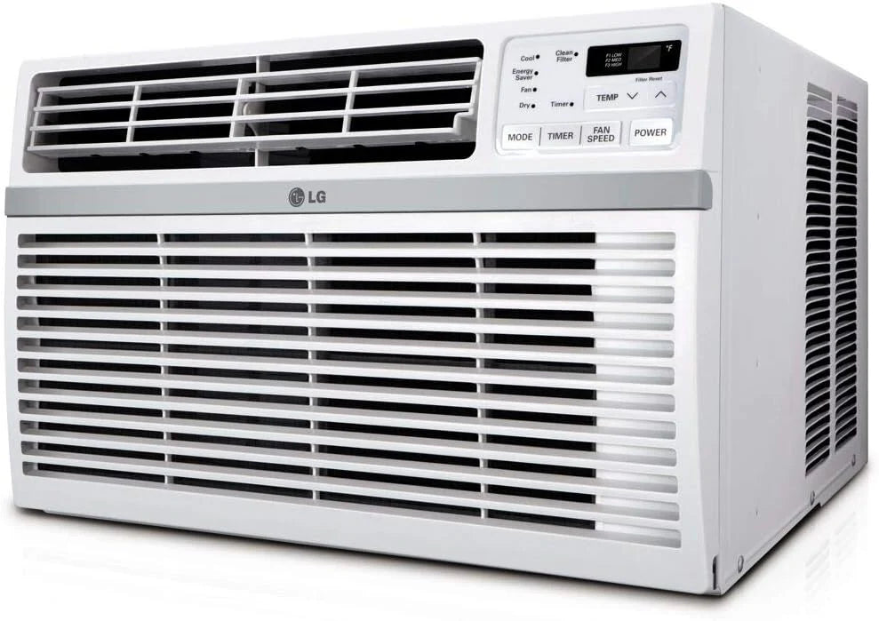 LG 6,000 BTU Window Air Conditioner, 115V, Cools 250 Sq.Ft. for Bedroom, Den