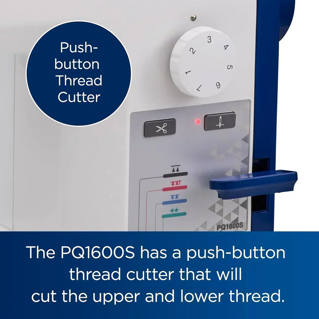 Brother PQ1600S High-Speed Straight Stitch Sewing Quilting Machine