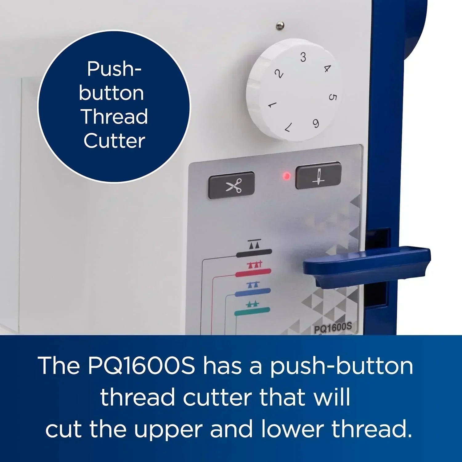 Brother PQ1600S High-Speed Straight Stitch Sewing Quilting Machine