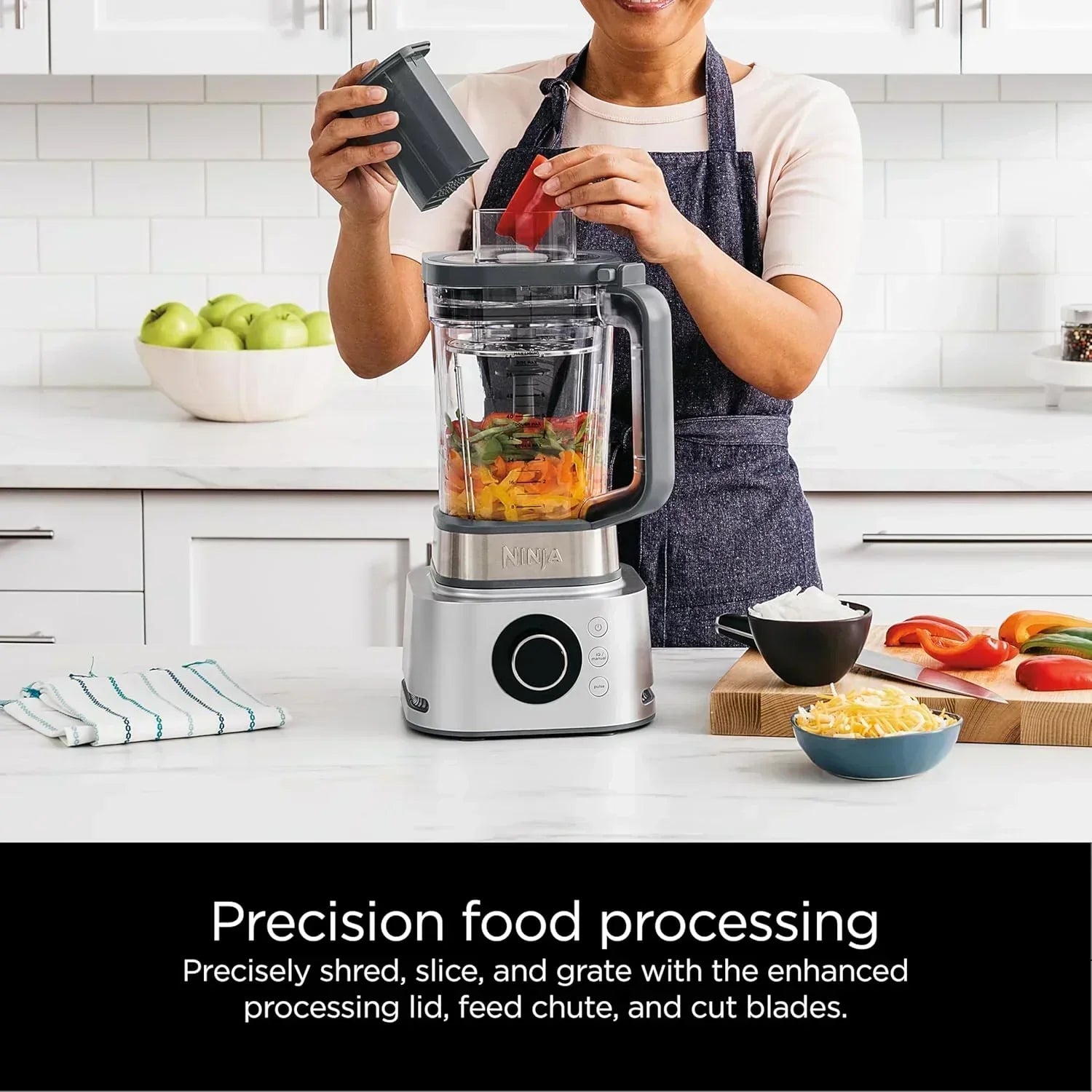Ninja Mixer and Food Processor Combination Bowl 6 Features 72 Ounce Pitcher