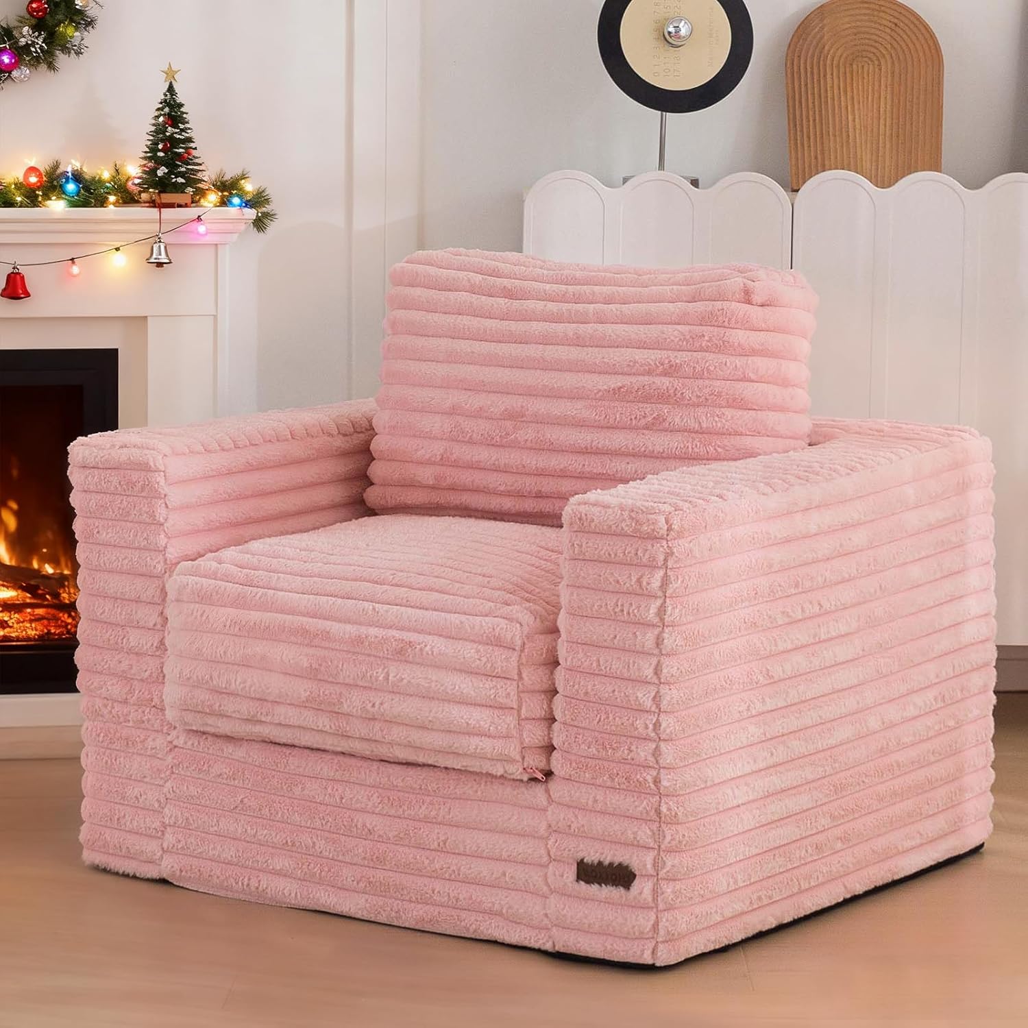 MAXYOYO Lazy Sofa Chair, Soft Cushioned Double Seat Floor Sofa