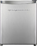 Frigidaire Upright Freezer, 6.5 cu. ft., Deep Freeze, Vinyl Coated Metal with Wire Shelving, Compact for Kitchen, RV, Dorm, Cabin, and Trailer, Platinum Design Series, Silver - 21D x 23W x 56H