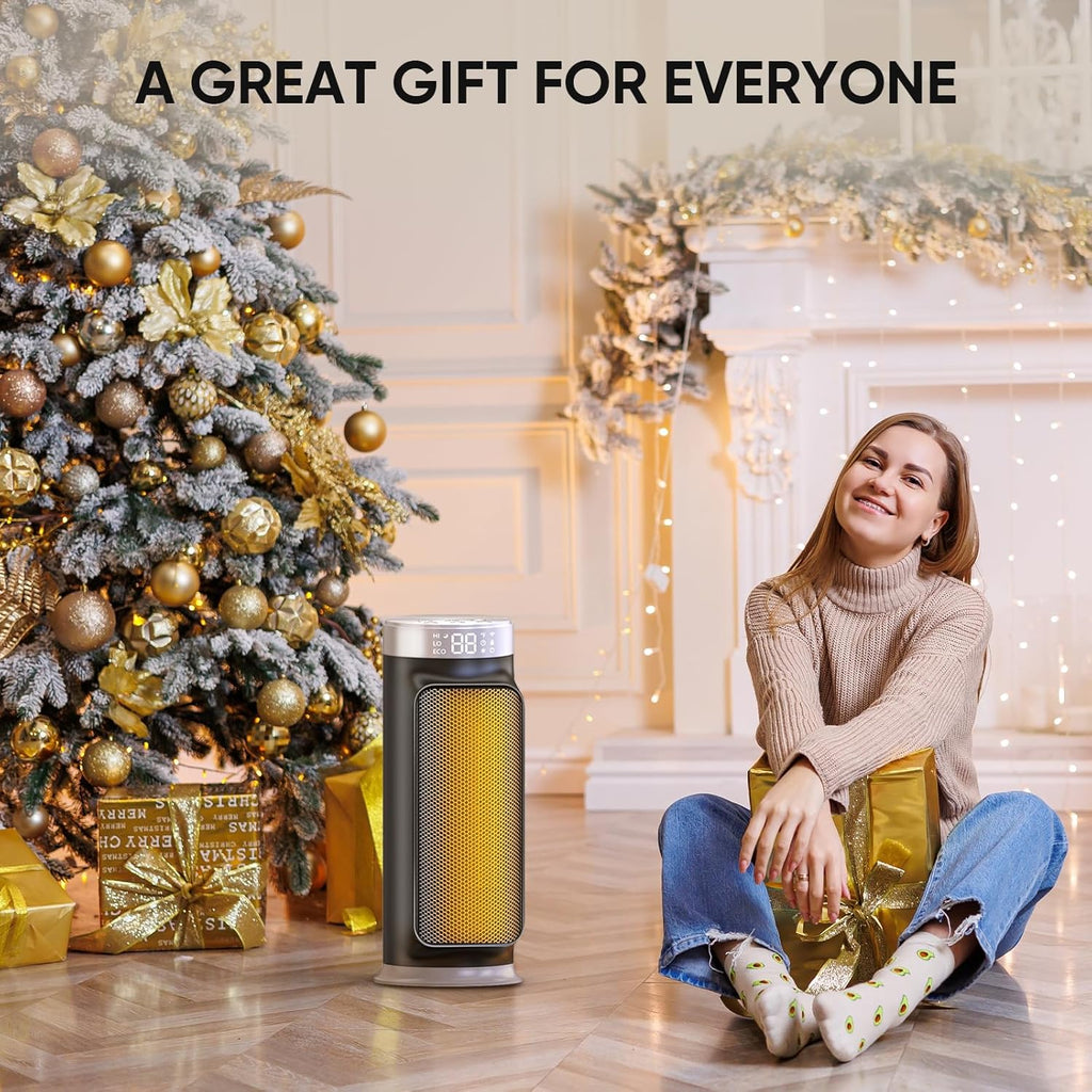 1500W Indoor Space Heater Smart PTC Electric Heater with Wifi App and Remote Control Overheat