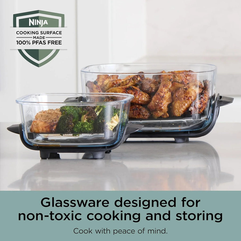 Ninja Crispi 4-in-1 Portable Glass Air Fryer Cooking System