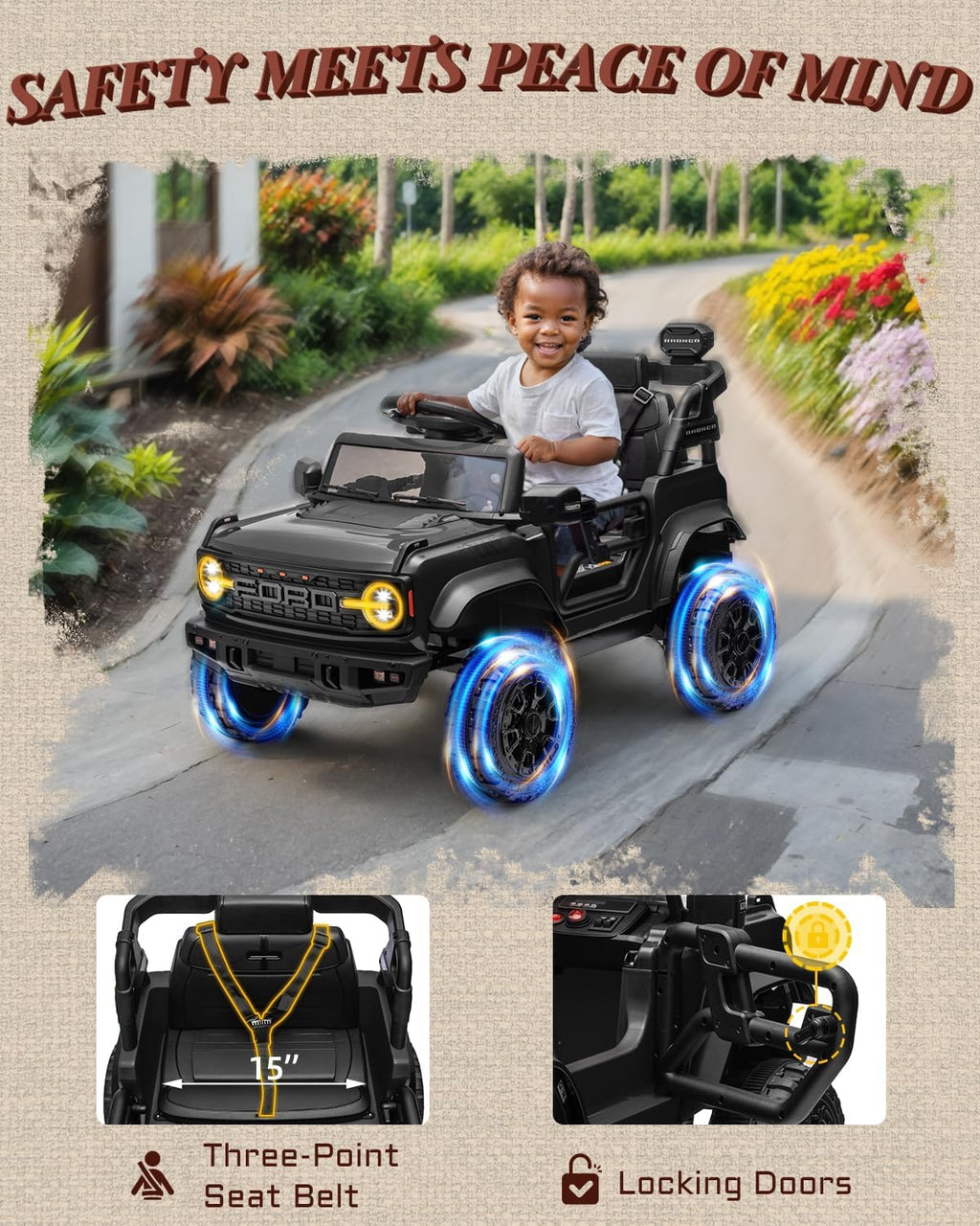 Kids Pink Ride-On Truck Battery Powered Electric Toy Car