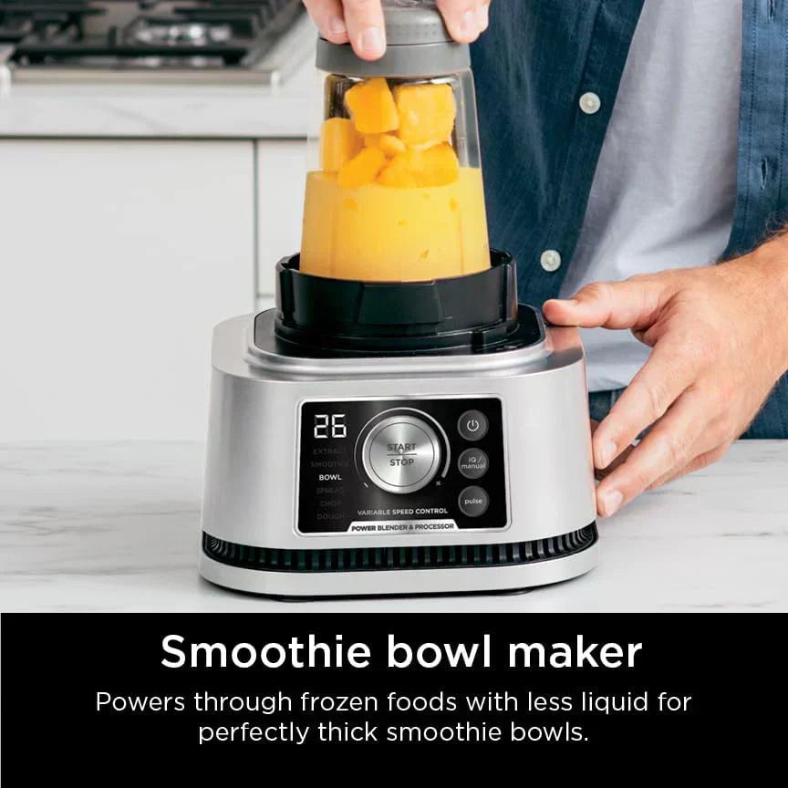 Ninja Mixer and Food Processor Combination Bowl 6 Features 72 Ounce Pitcher